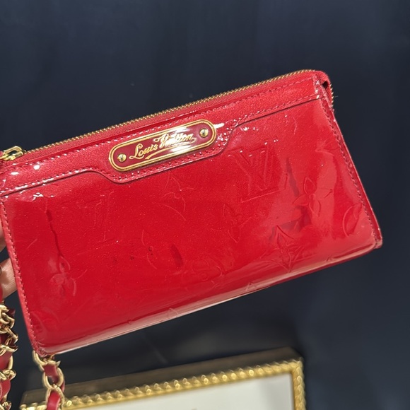 🔥SALE🔥❤️LOUIS VUITTON Monogram Vernis Trousse Cosmetic Pouch - Picture 13 of 17